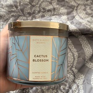 Brand new never used cactus blossom candle